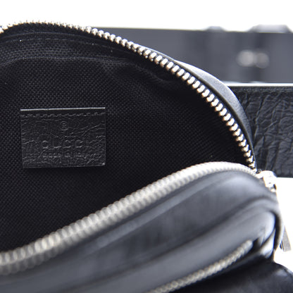 Gucci Fluffy Calfskin Mini Morpheus Belt Bag 70 28 Black 8 of 11