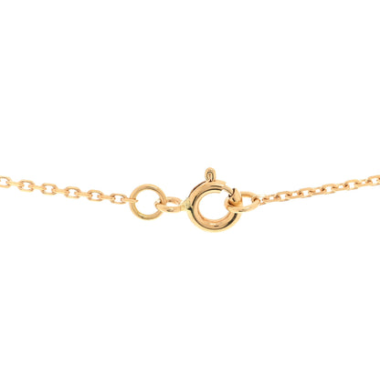 Louis Vuitton 18K Yellow Gold Diamond Black Onyx Color Blossom BB Star Pendant Necklace 4 of 4