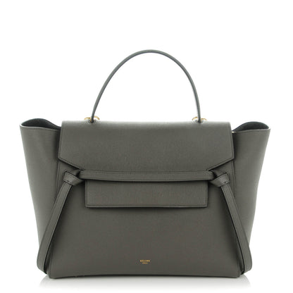 Celine Grained Calfskin Mini Belt Bag Grey 1 of 7