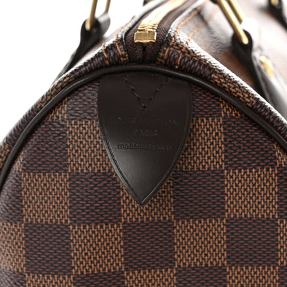 Louis Vuitton Damier Ebene Speedy 25 7 of 10