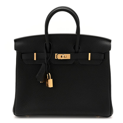 Hermes Togo Birkin 25 Black 1 of 30