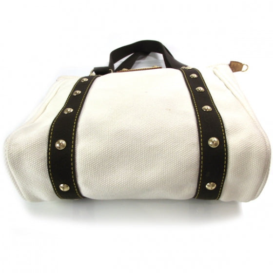 Toile Antigua Cabas MM White