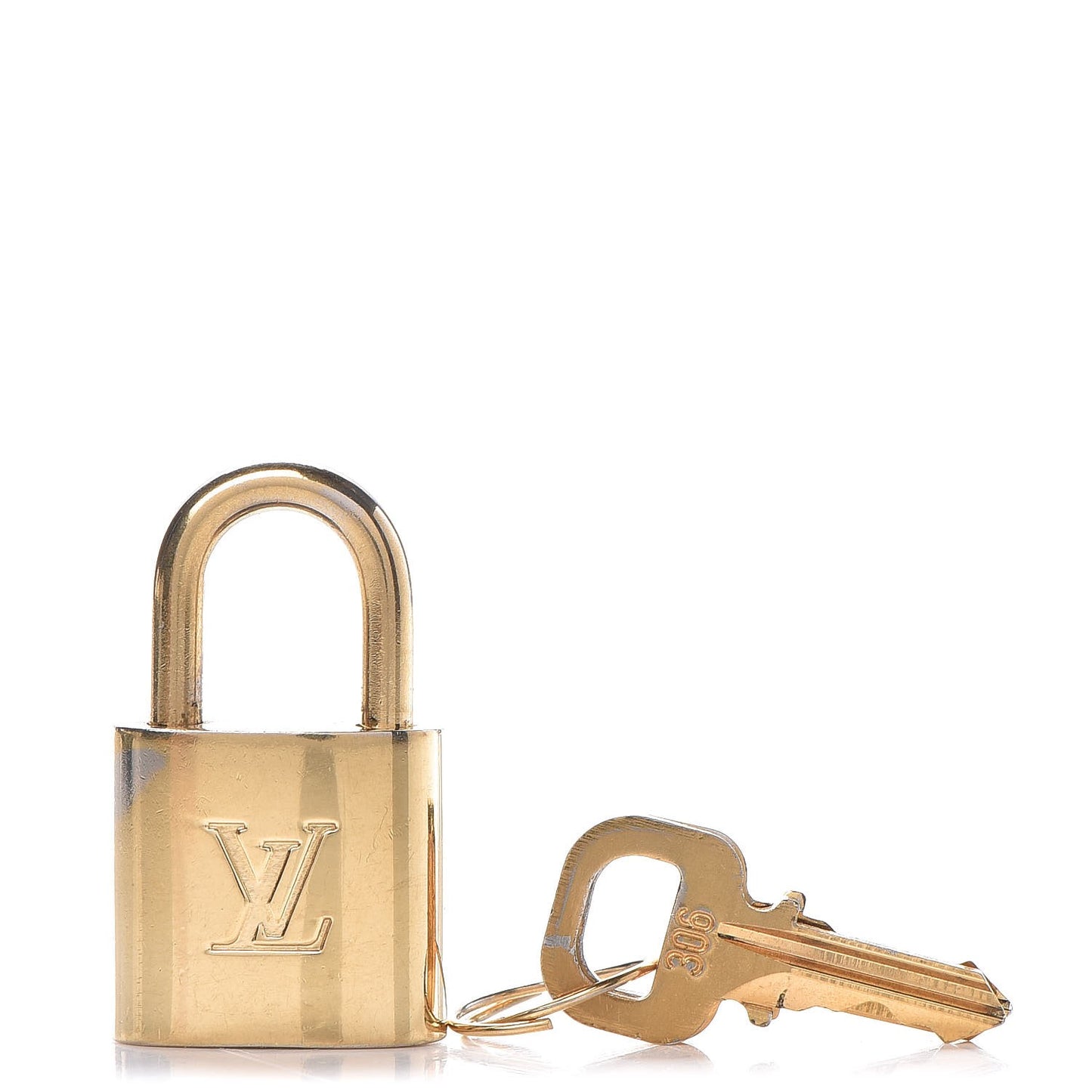Brass Lock and Key Set #306