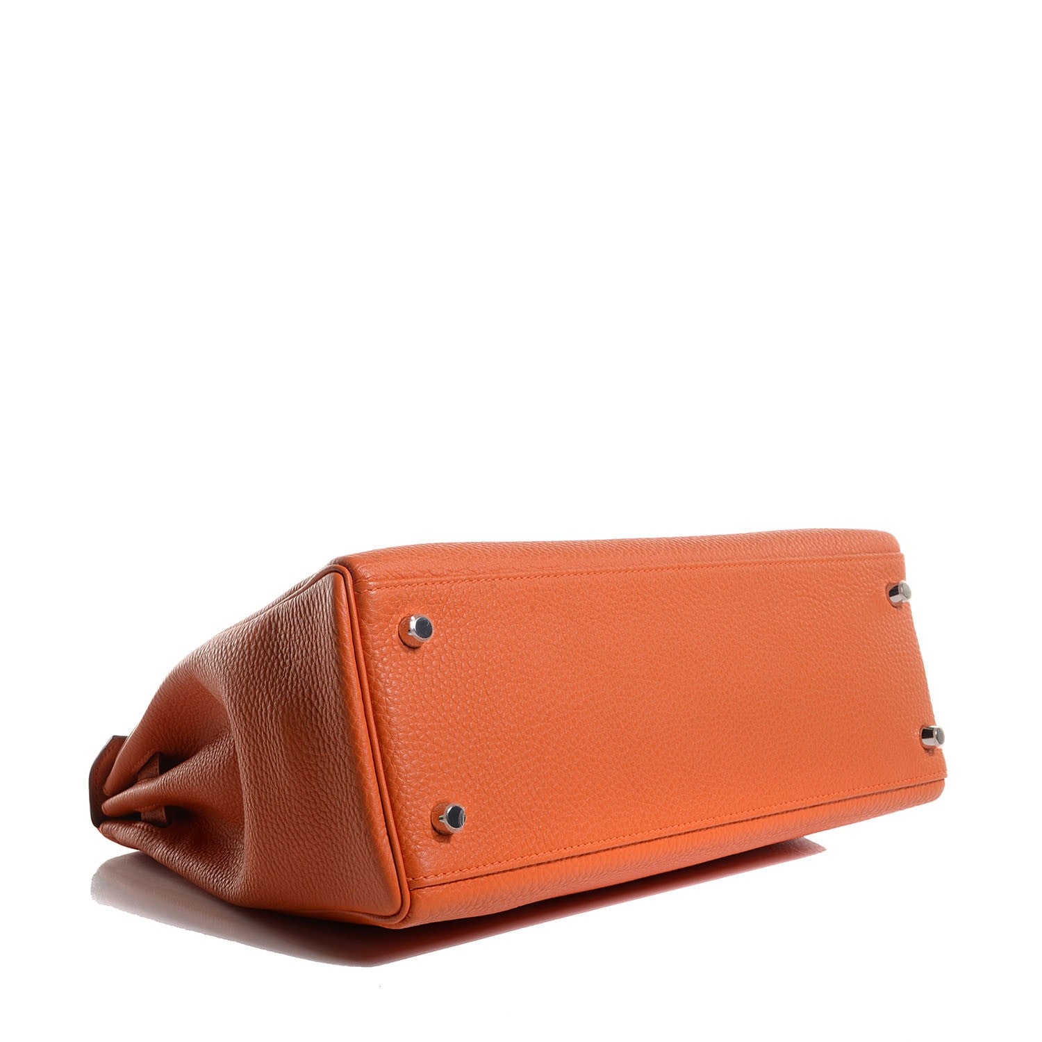 Hermes Togo Kelly Retourne 32 Orange 4 of 22