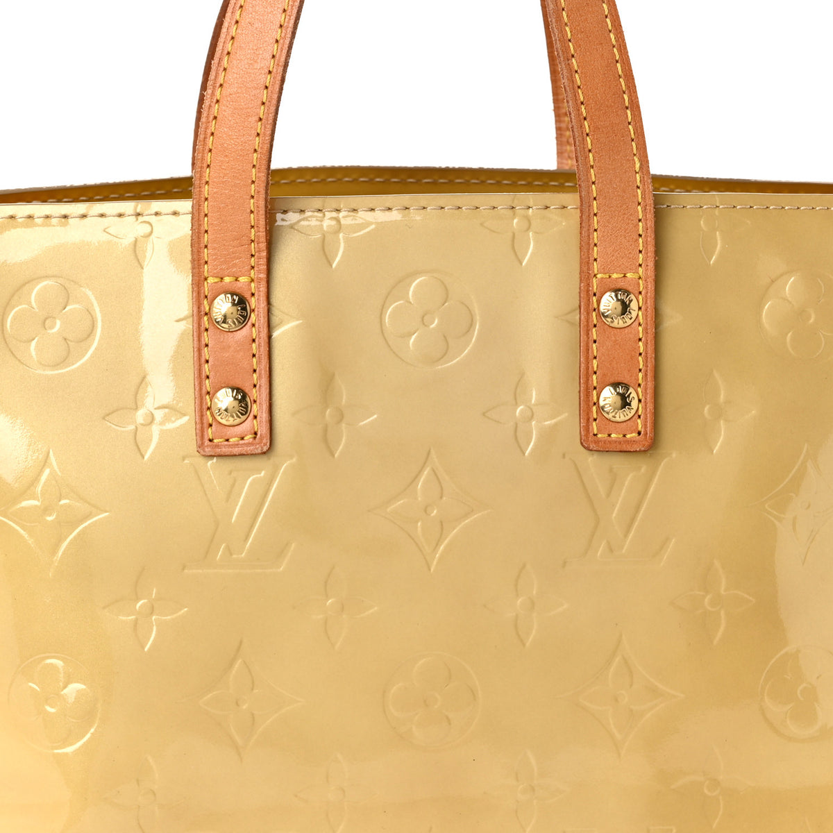 Louis Vuitton Vernis Reade PM Beige 7 of 9