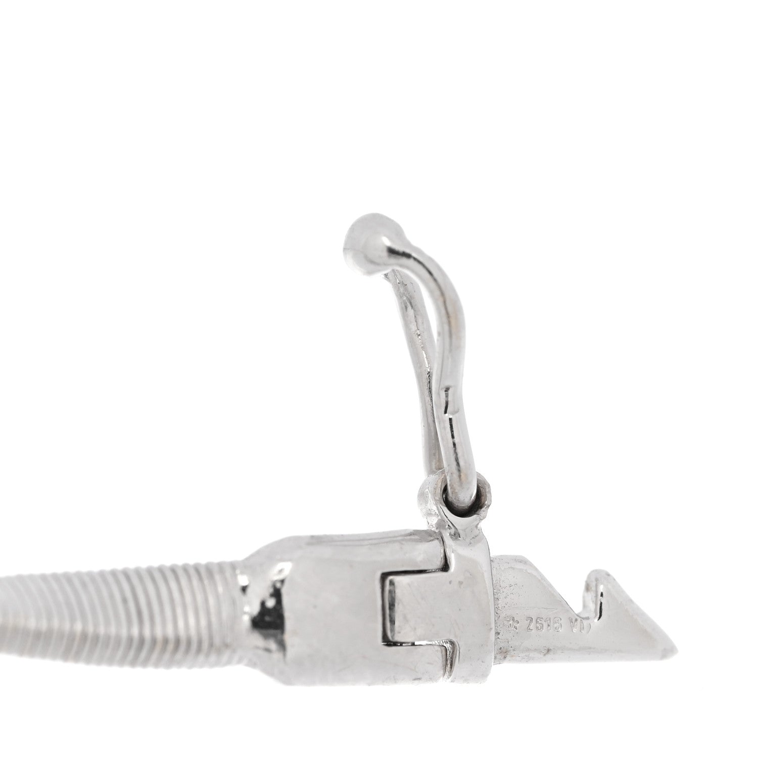 Marco Bicego 18K White Gold Diamond Marrakech Twisted Coil Bracelet 4 of 4