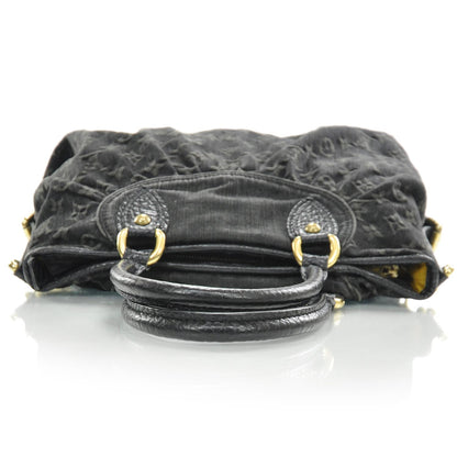 Louis Vuitton Denim Neo Cabby MM Black 5 of 8