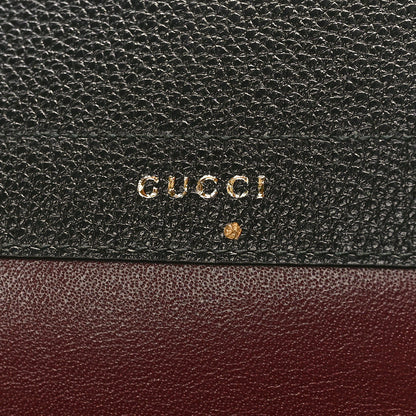 Gucci Grainy Calfskin Medium Zumi Top Handle Bag Black 8 of 12