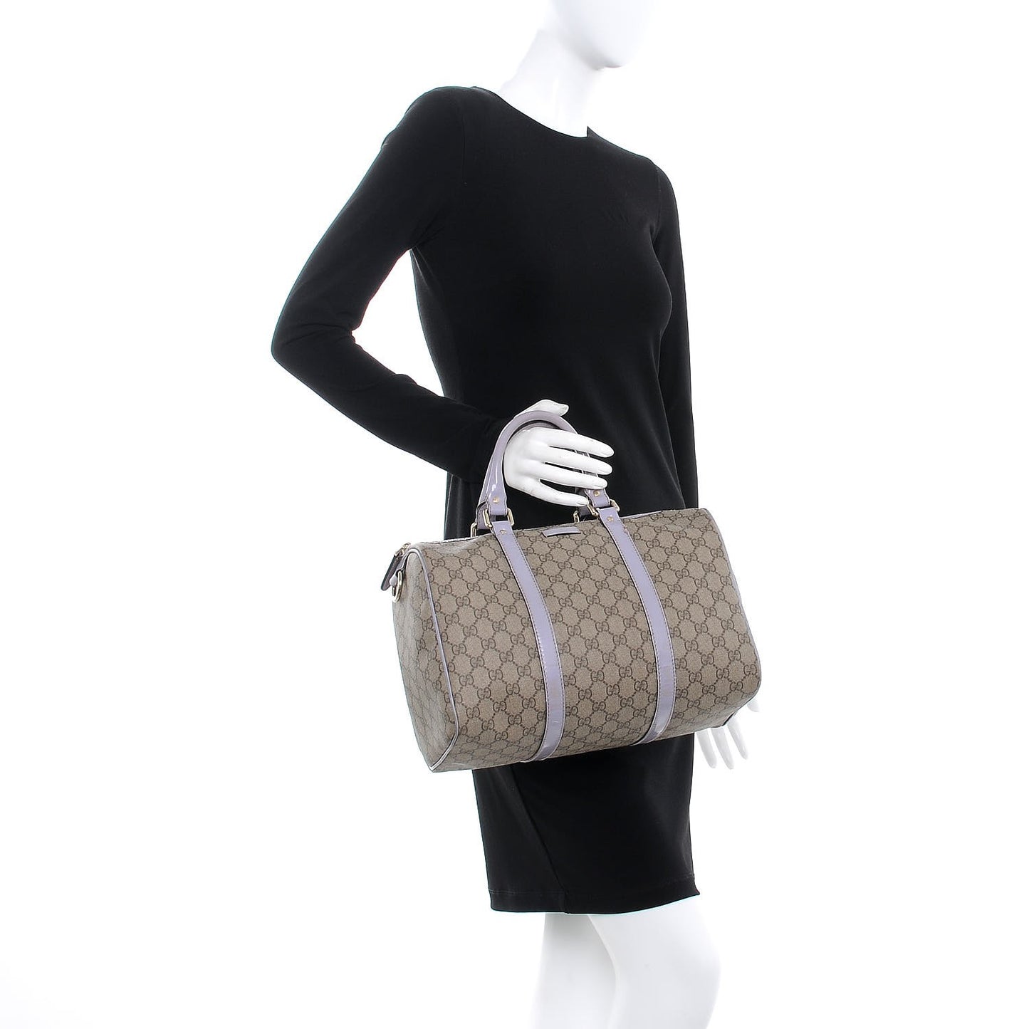 GG Plus Monogram Medium Joy Boston Lilac