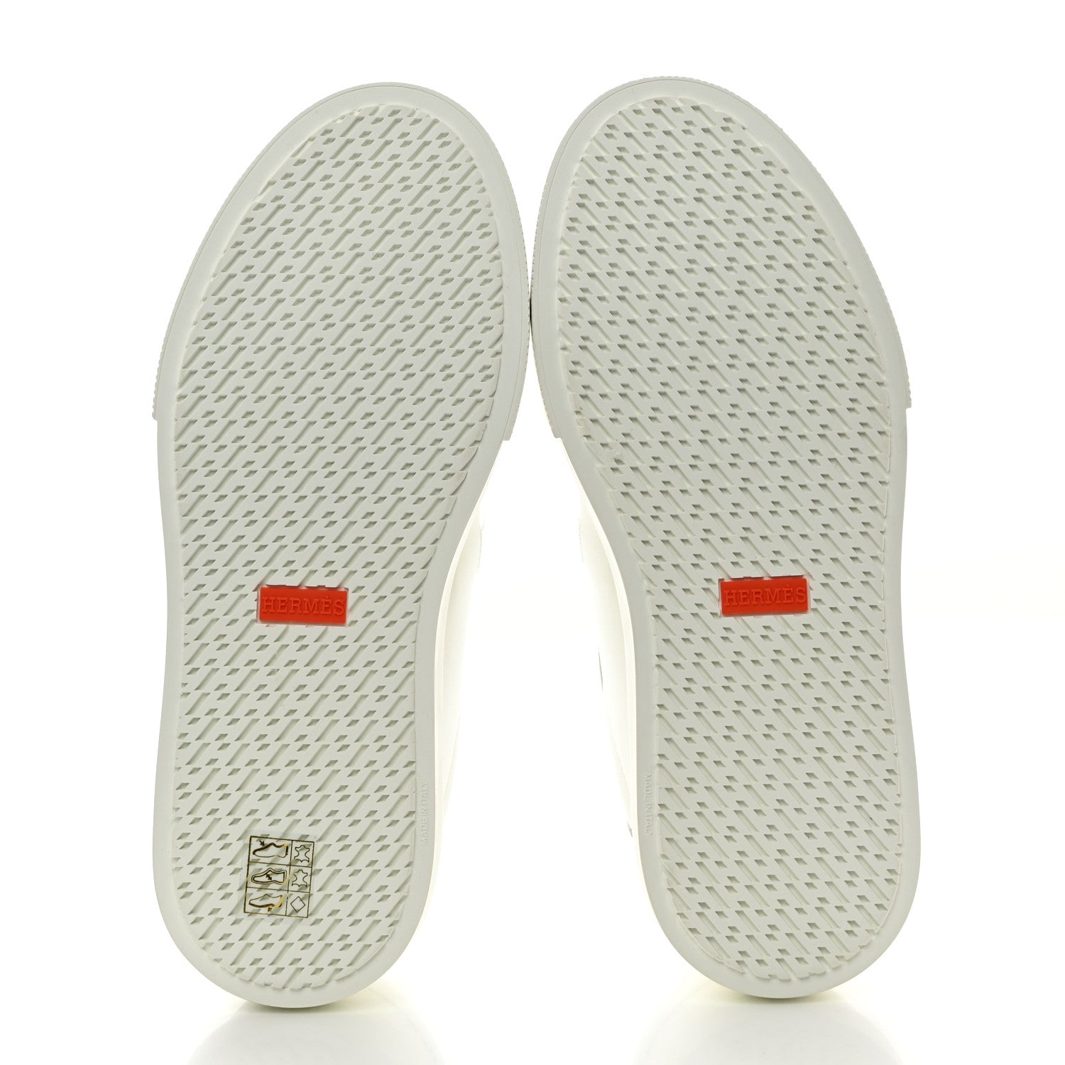 Hermes Calfskin Day Sneakers 37 White 5 of 8
