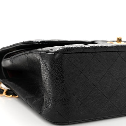 Chanel Caviar Quilted Jumbo Double Flap Black 8 of 13