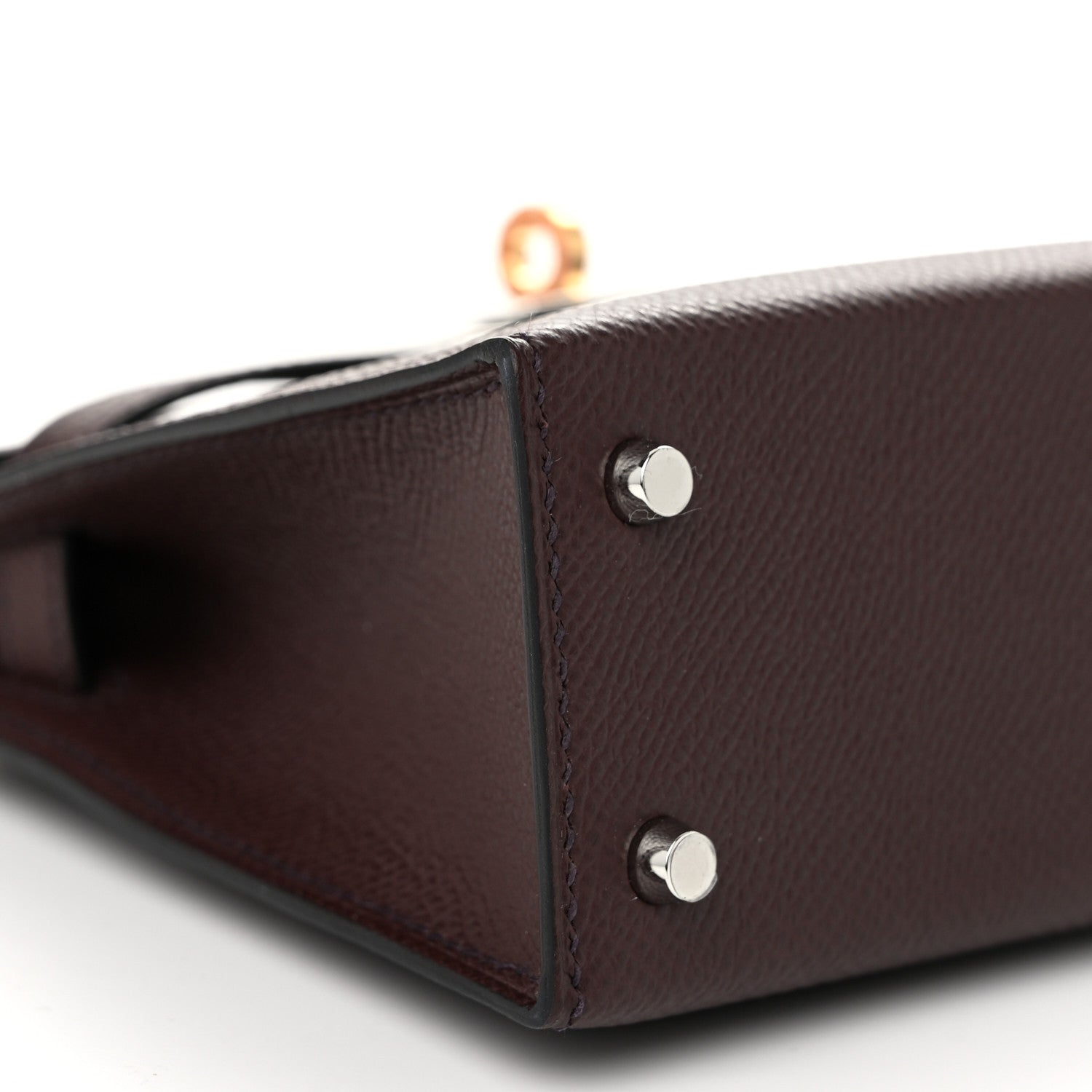 Hermes Epsom Mini Kelly Sellier 20 Rouge Sellier 9 of 13