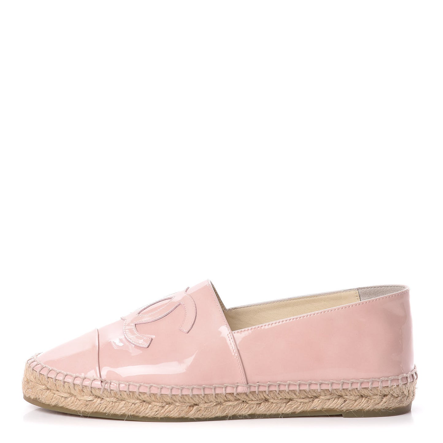 Patent CC Espadrilles 39 Pink