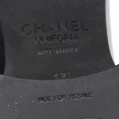 Chanel Smooth Calfskin Mens Loafers 43 Black 7 of 9