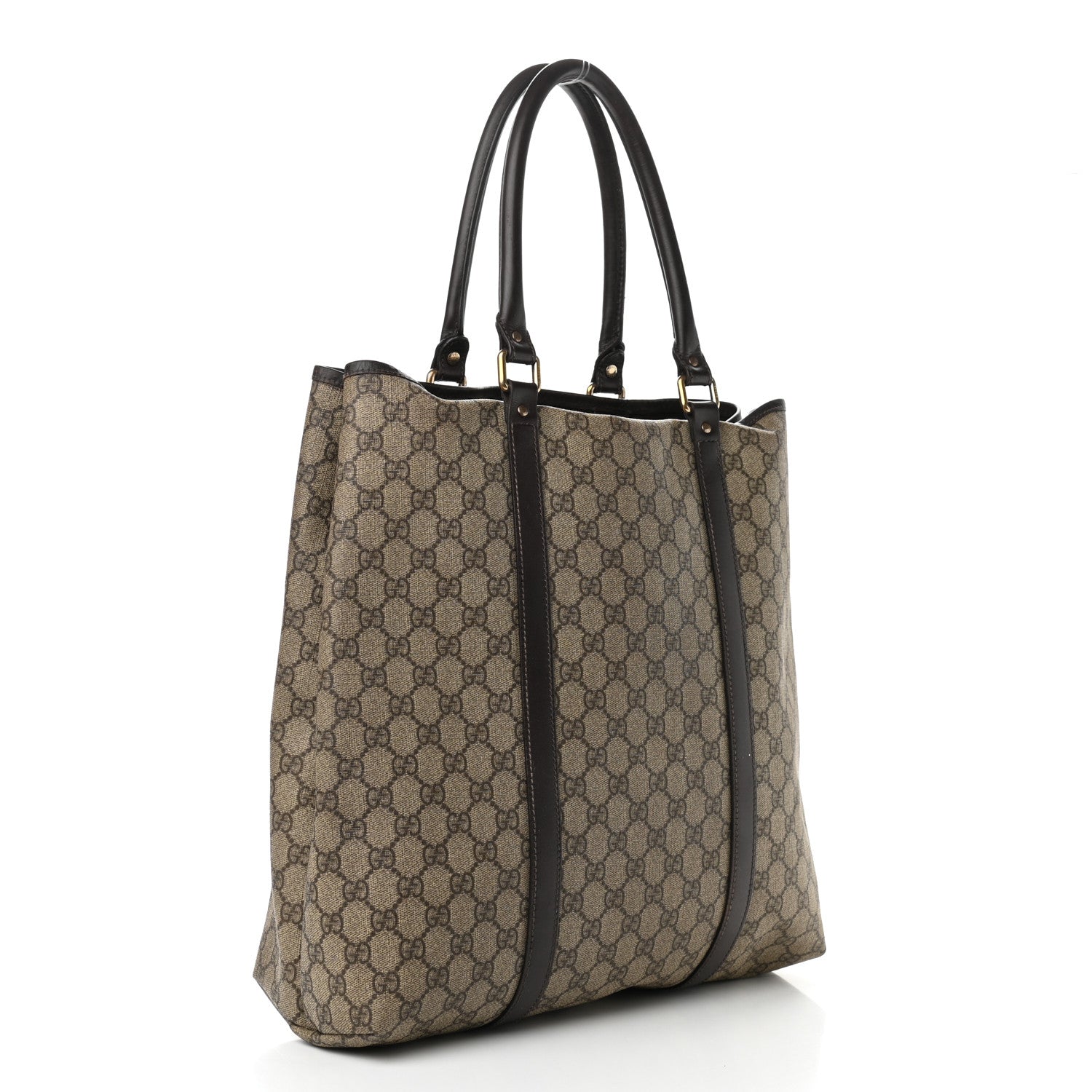 Gucci GG Plus Monogram Joy Vertical Tote Dark Brown 3 of 18