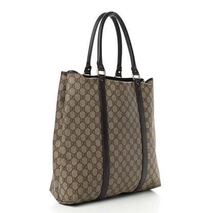 Gucci GG Plus Monogram Joy Vertical Tote Dark Brown 3 of 18
