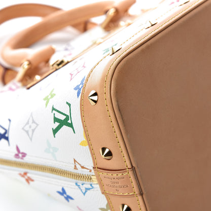 Louis Vuitton Monogram Multicolor Alma White 17 of 21