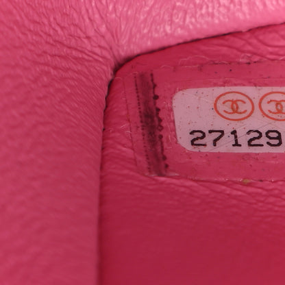 Chanel Lambskin Quilted Mini Rectangular Flap Pink 6 of 9