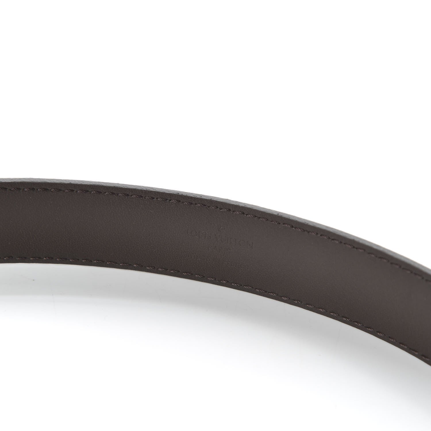 Louis Vuitton Mini Damier Ebene 25mm LV Initiales Belt 90 36 5 of 7