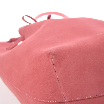 Mansur Gavriel Suede Bucket Bag Blush 9 of 12