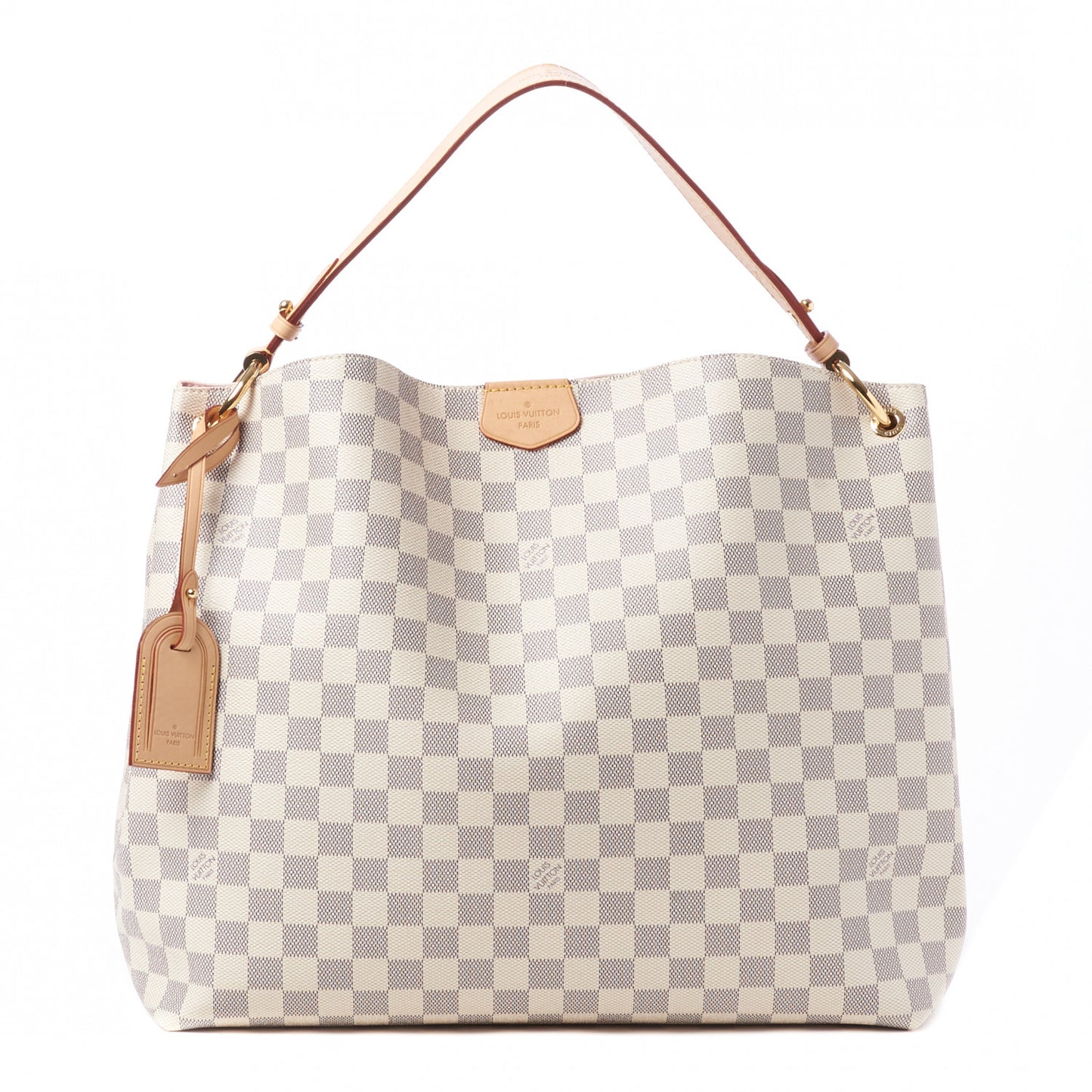 Damier Azur Graceful MM Rose Ballerine