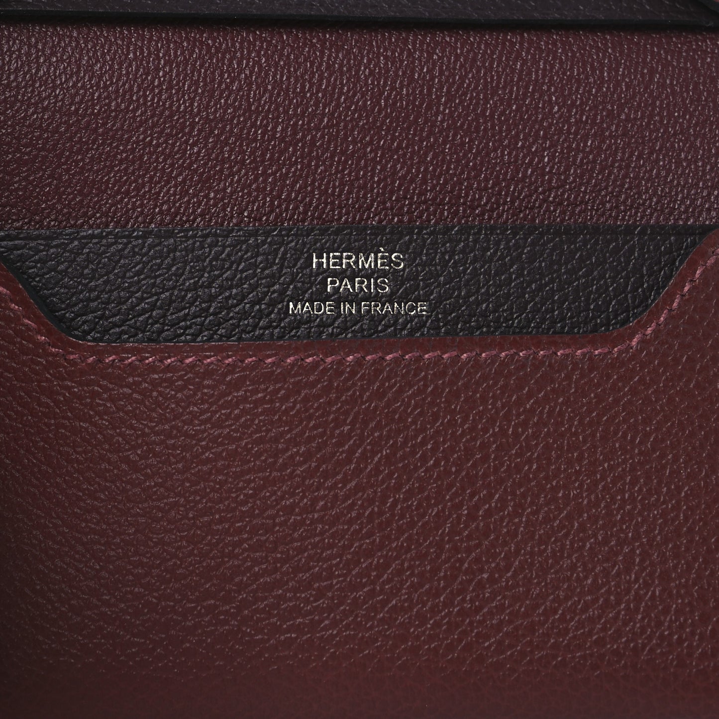 Evercolor Bi-Color RMS Card Holder Rouge H Rouge Sellier