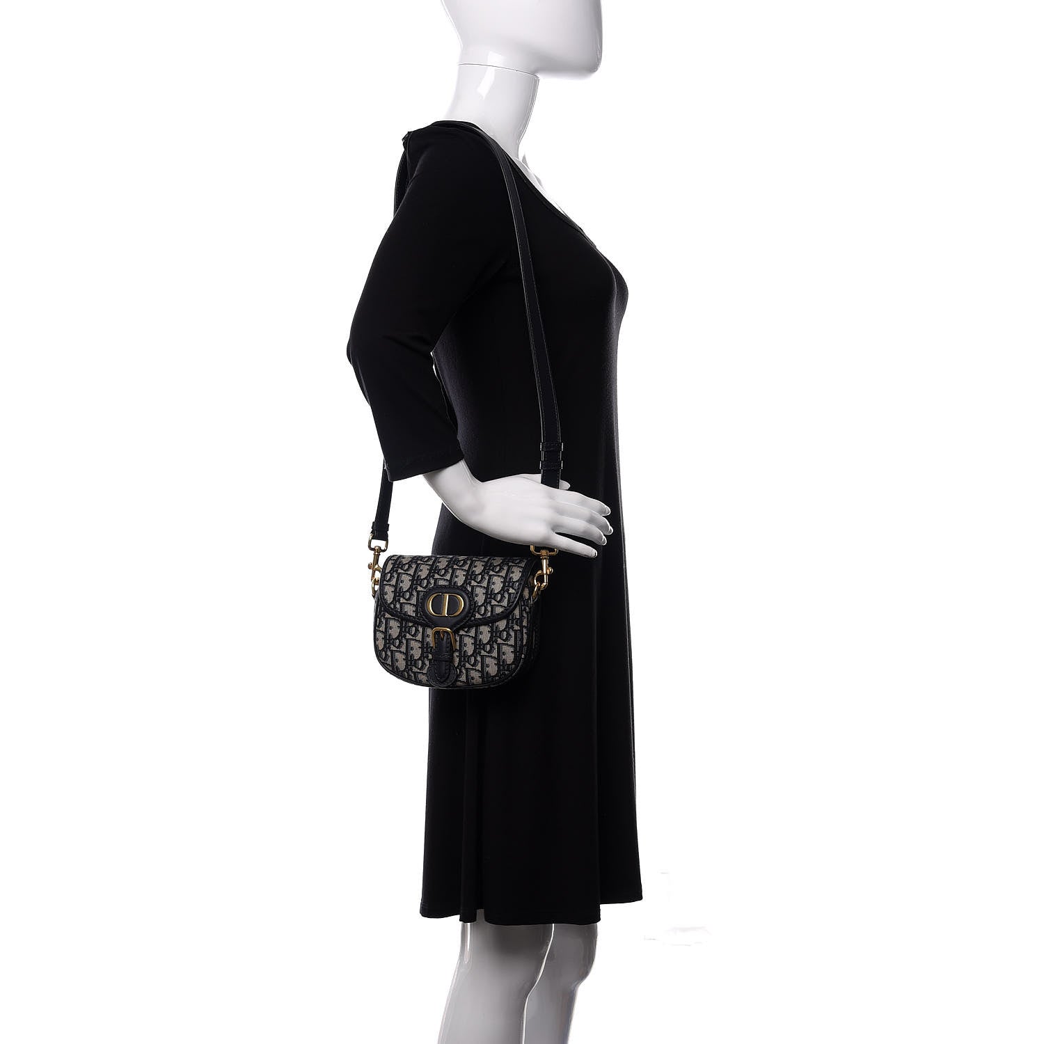 Christian Dior Oblique Small Bobby Flap Blue 2 of 11