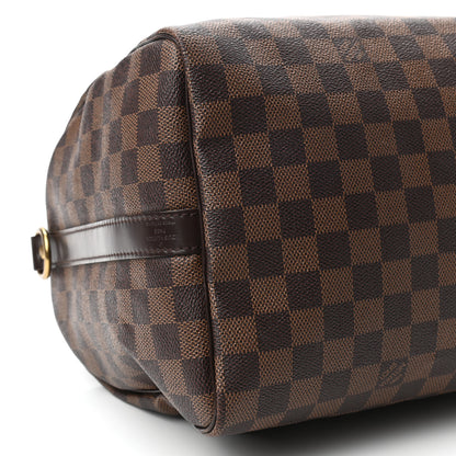 Louis Vuitton Damier Ebene Speedy Bandouliere 35 13 of 20