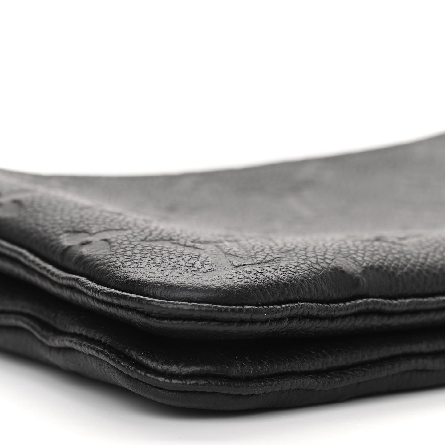 Empreinte Double Zip Pochette Black