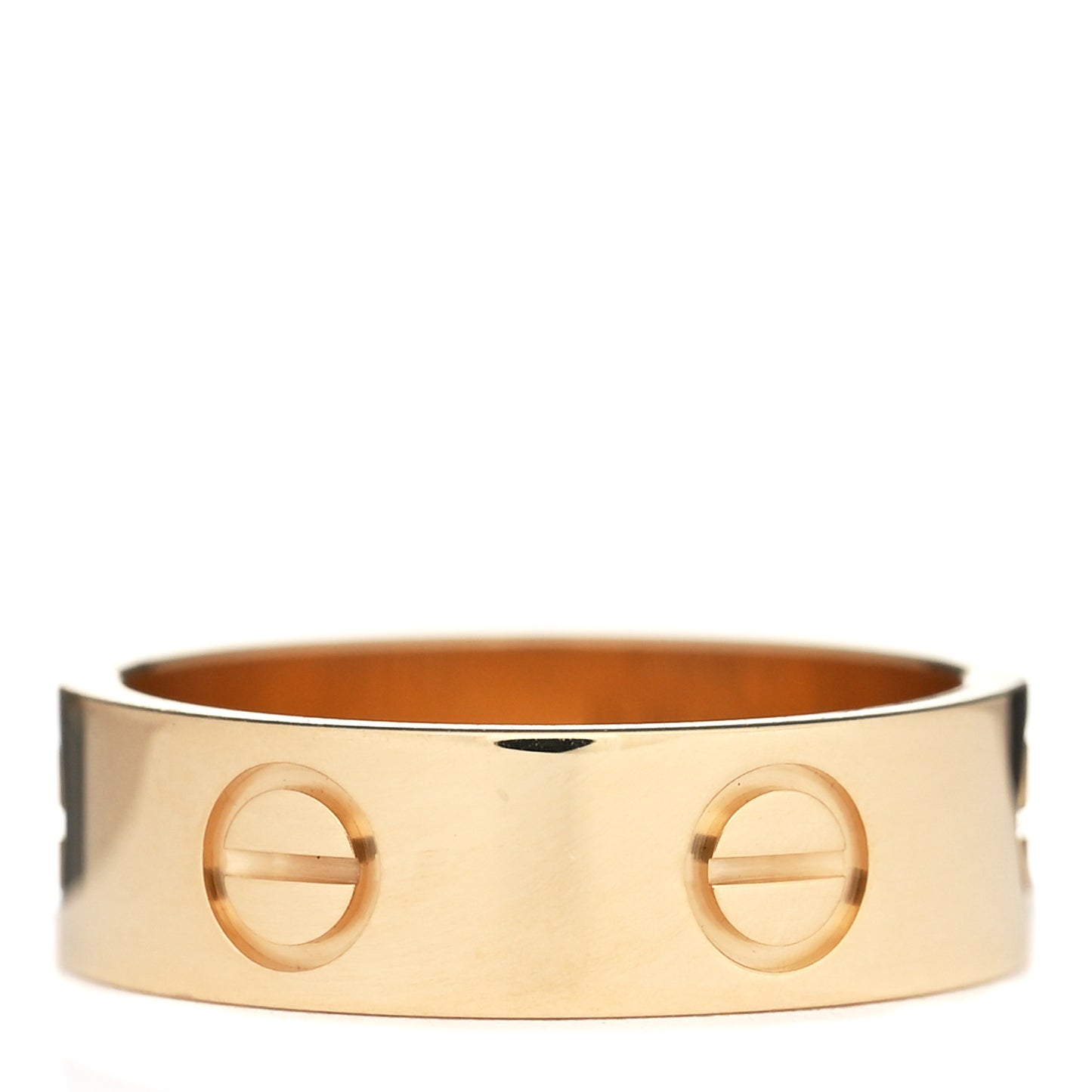 18K Yellow Gold 5.5mm LOVE Ring 51 5.75
