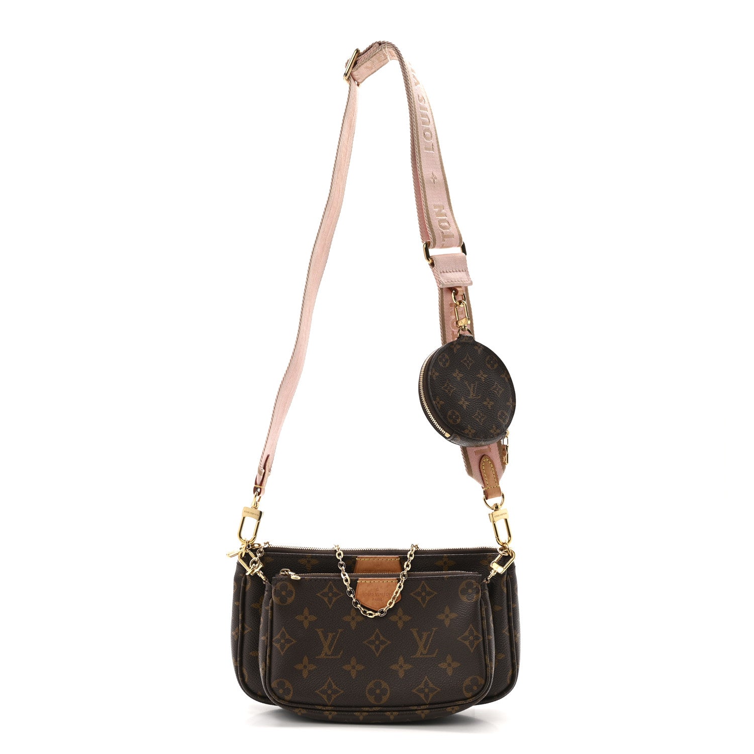Louis Vuitton Monogram Multi Pochette Accessories Rose Clair 1 of 15