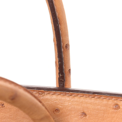 Hermes Ostrich Birkin 30 Sable 40 of 41
