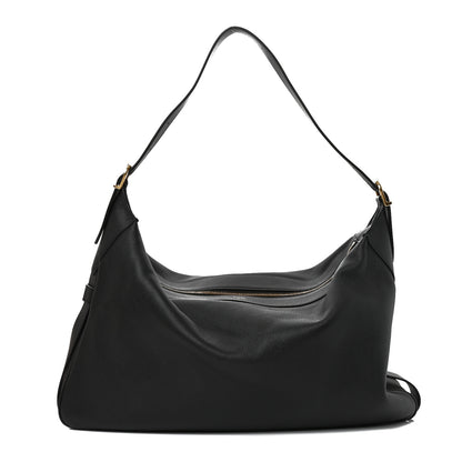Celine Supple Calfskin Large Romy Shoulder Bag Black Black 1 of 9