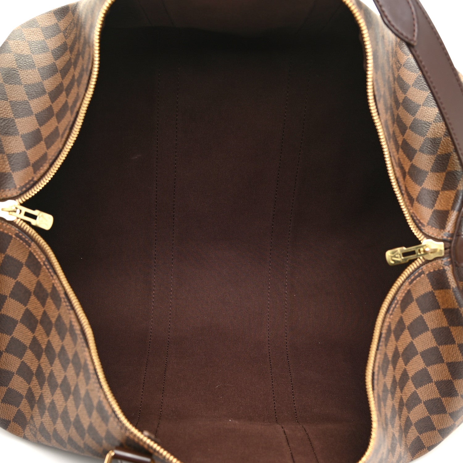 Louis Vuitton Damier Ebene Keepall Bandouliere 55 5 of 22