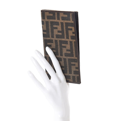 Fendi Zucca Vertical Wallet Tobacco 2 of 6