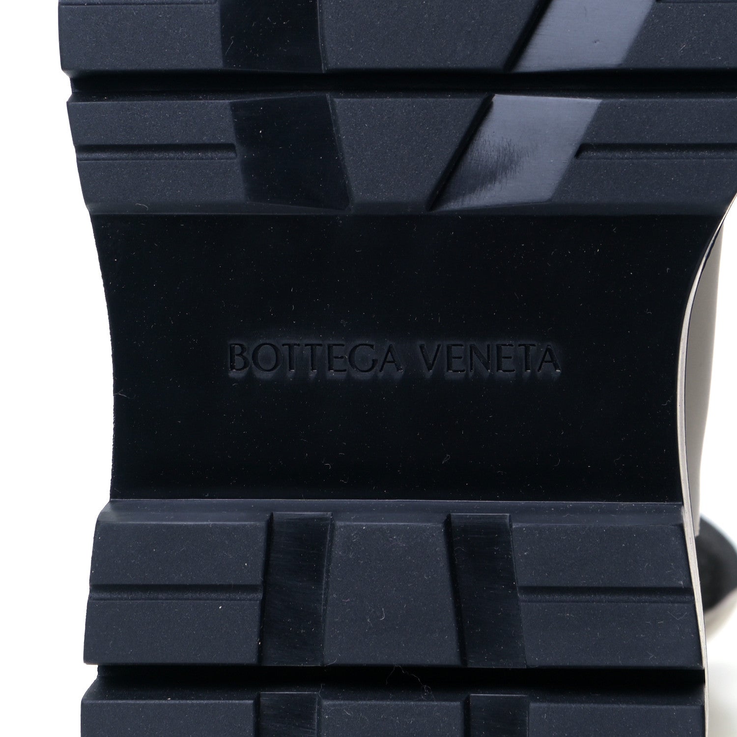 Bottega Veneta Calfskin Mens The Tire Chelsea Boots 41 Sea Salt Black 7 of 7