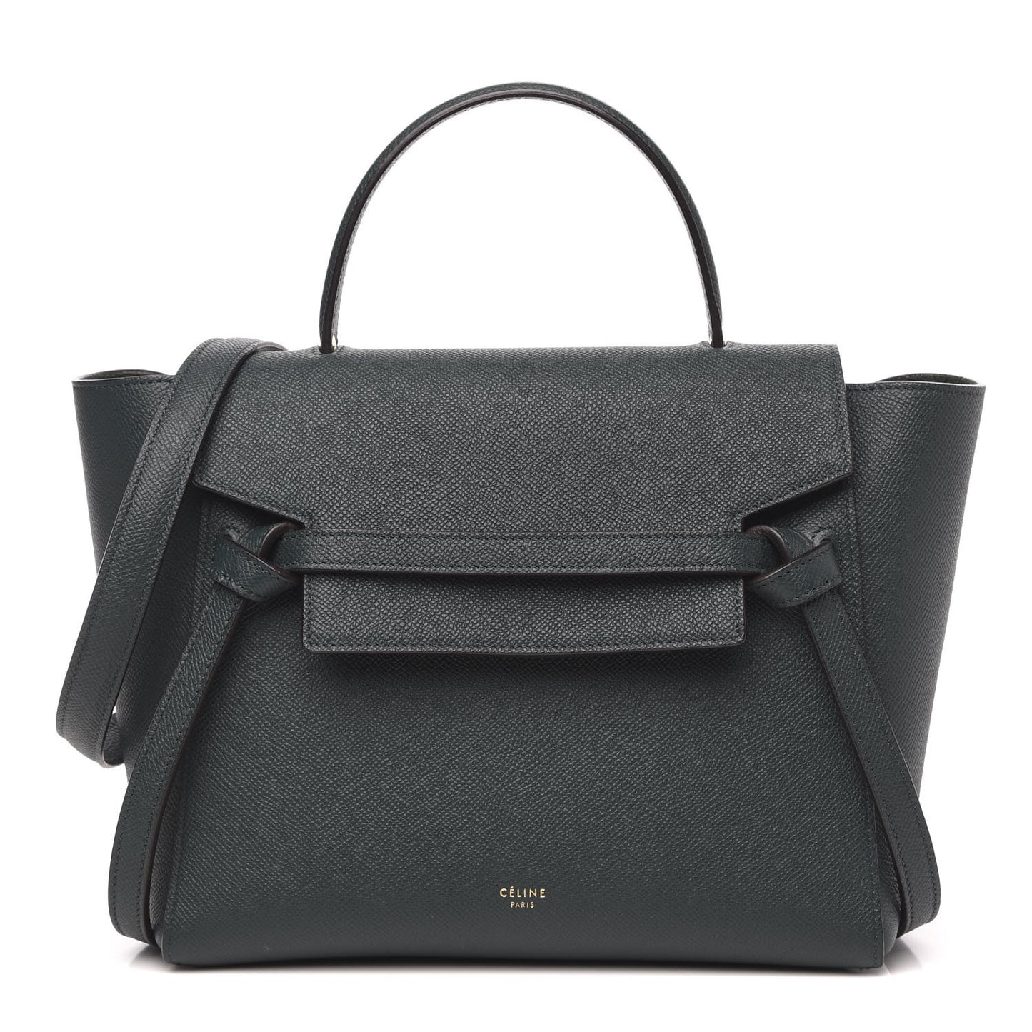 Baby Grained Calfskin Micro Belt Bag Amazone