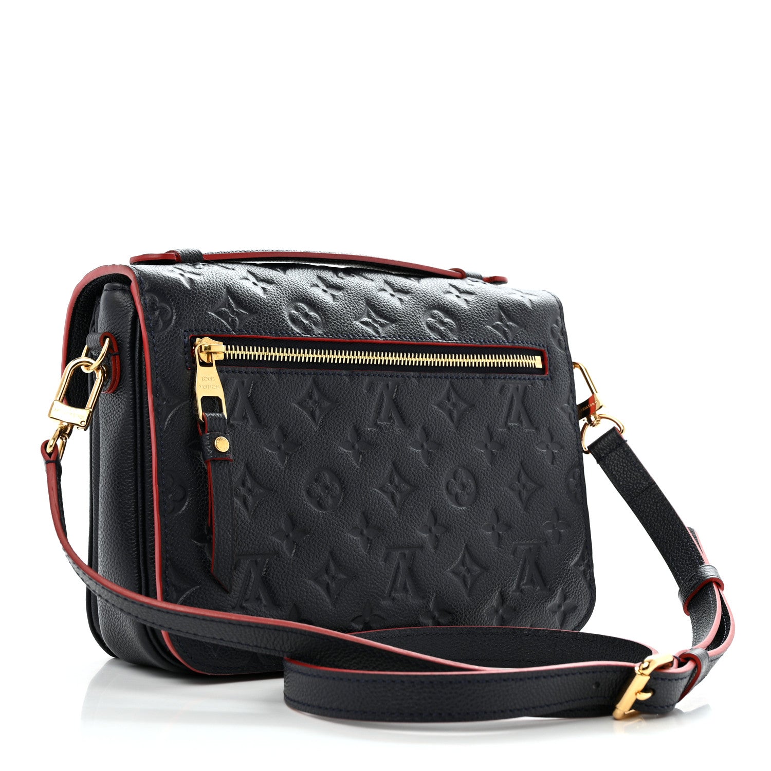 Louis Vuitton Empreinte Pochette Metis Marine Rouge 3 of 13