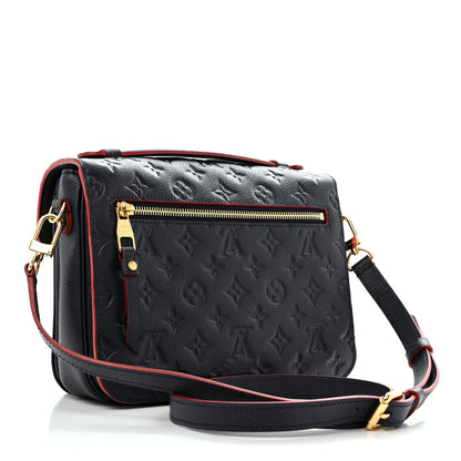 Louis Vuitton Empreinte Pochette Metis Marine Rouge 3 of 13