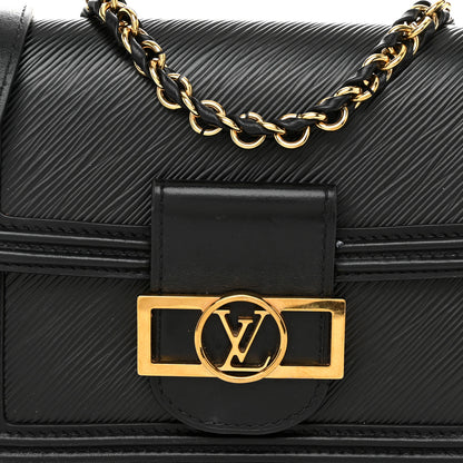 Louis Vuitton Epi Mini Dauphine Black 7 of 9