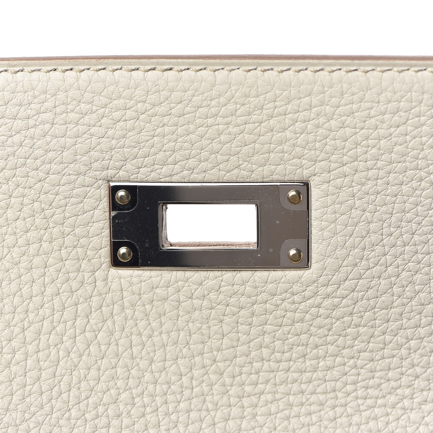 Matte Alligator Togo Kelly Retourne 28 Beton