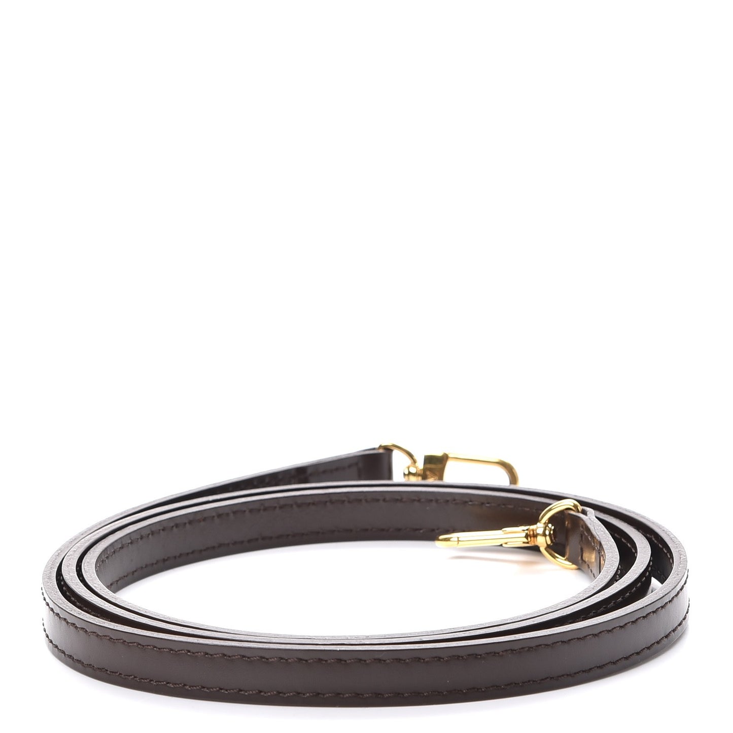 Calfskin 12mm Shoulder Strap Brown