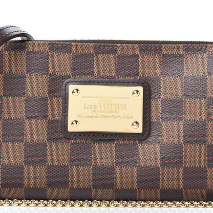 Louis Vuitton Damier Ebene Eva Clutch 9 of 9