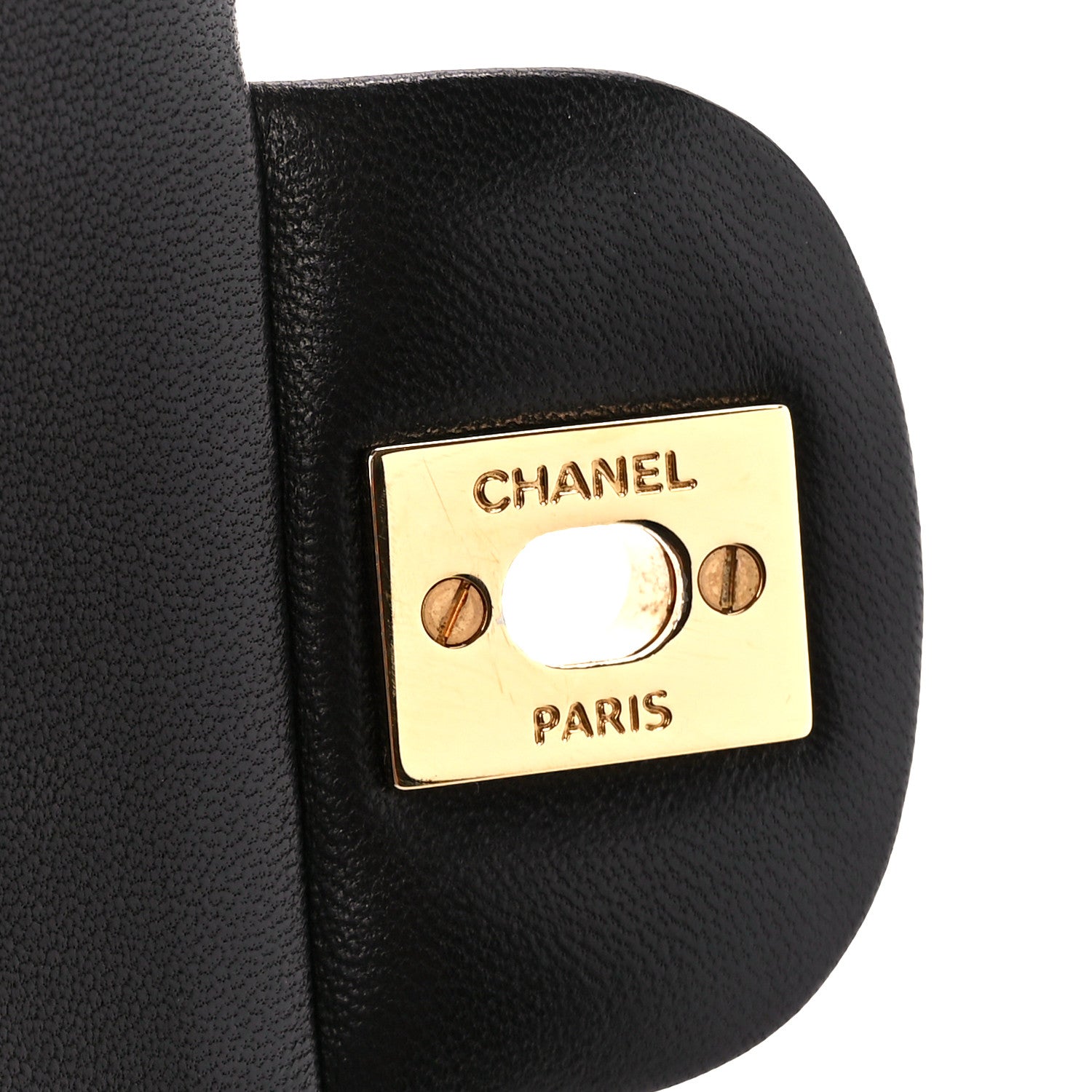 Chanel Lambskin Quilted Small Double Flap Black 7 of 12