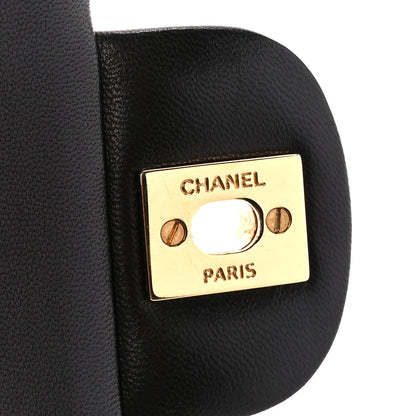 Chanel Lambskin Quilted Small Double Flap Black 7 of 12