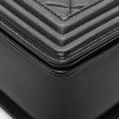 Chanel Caviar Quilted Large Boy Flap Black 11 of 15