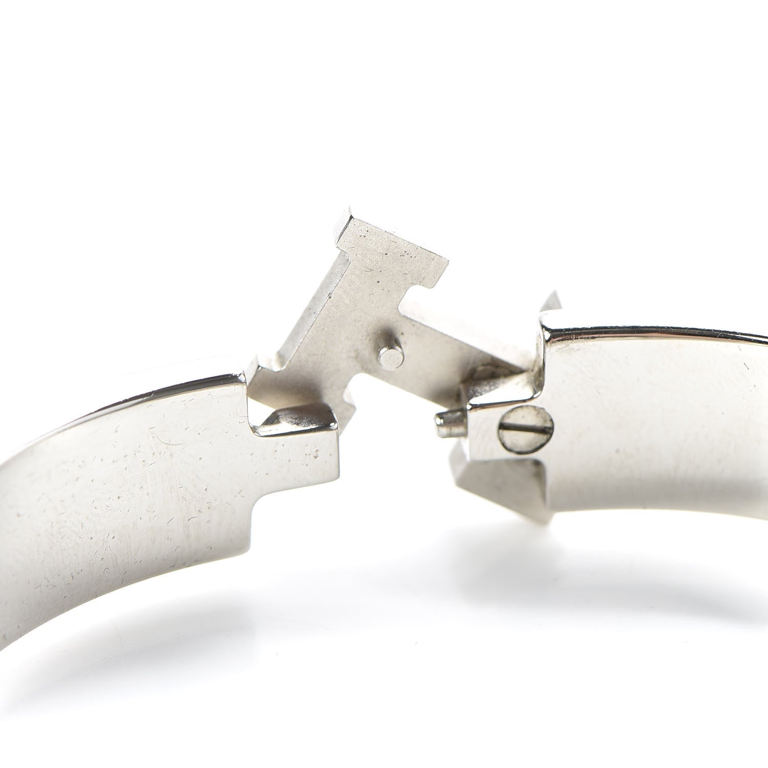 Hermes Enamel Narrow Clic Clac H Bracelet PM Orange 4 of 7