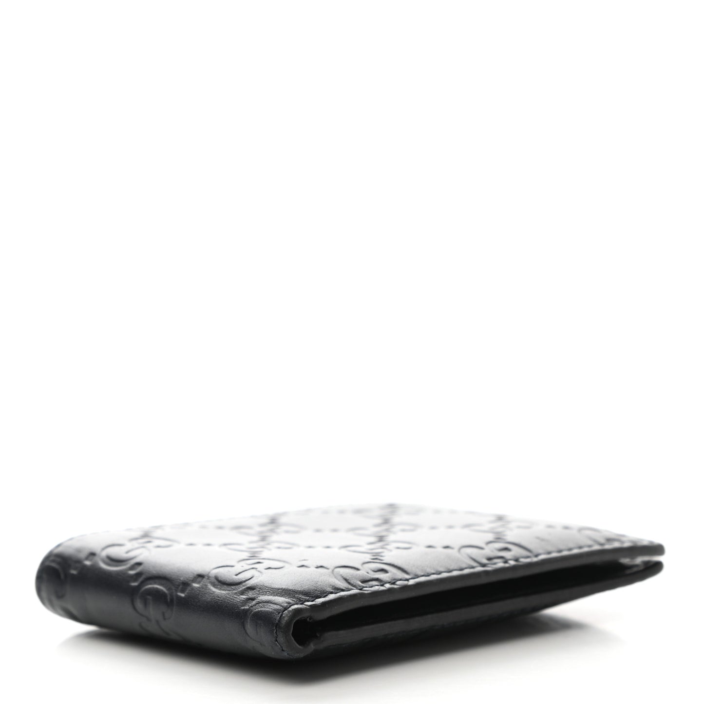 Guccissima Bi-Fold Wallet Black