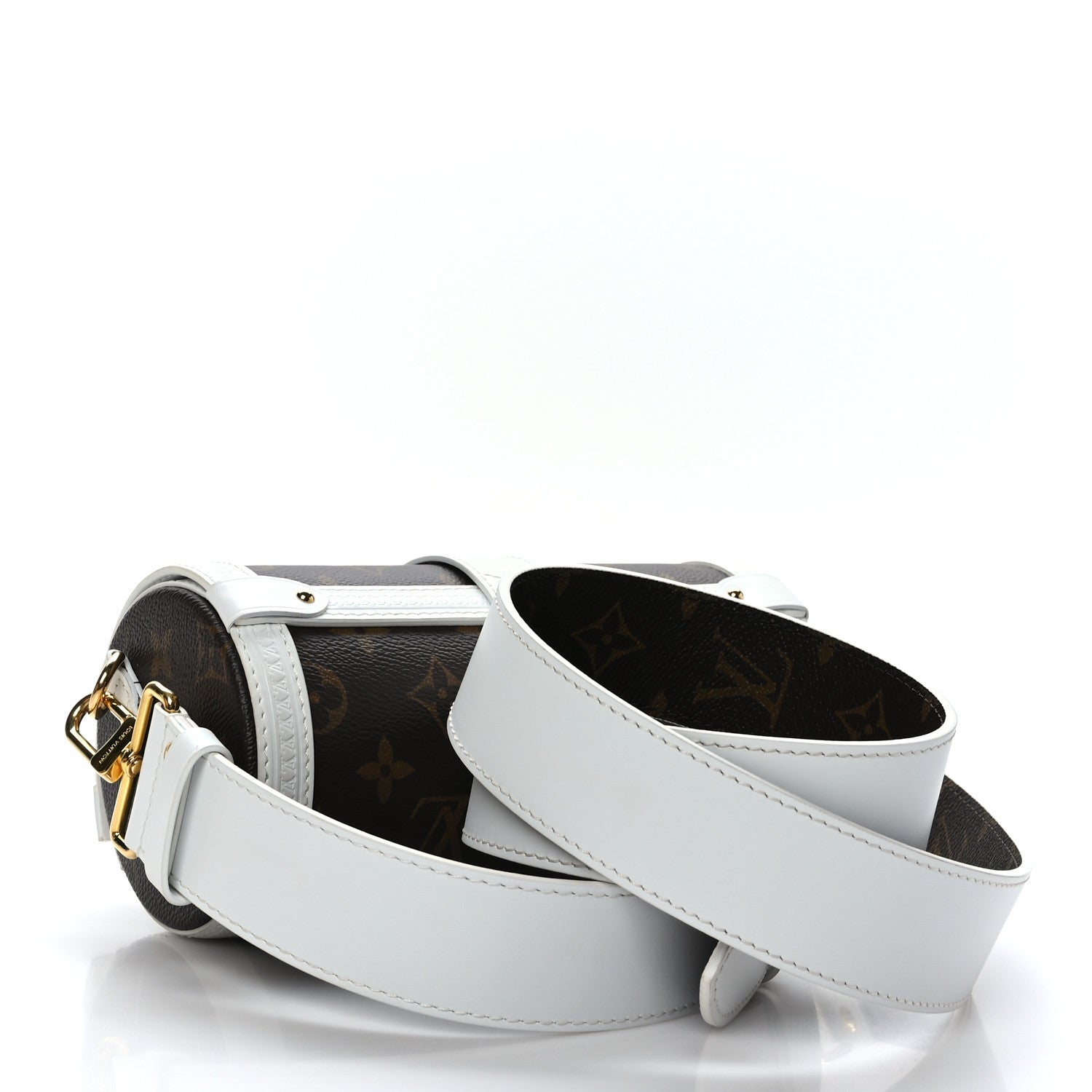 Louis Vuitton Monogram LV Match Papillon Trunk White 3 of 8
