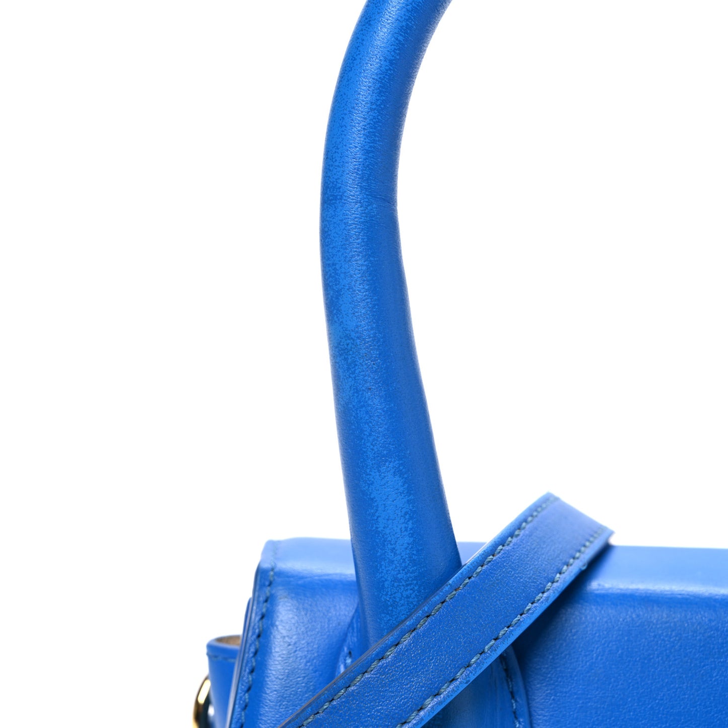 Smooth Calfskin Le Chiquito Moyen Blue
